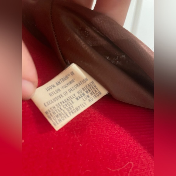 Vintage Vassarette Satin Peignoir Robe Chocolate Brown With Lace Trim - Picture 14 of 14